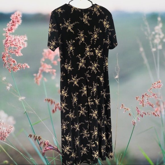 90s gold and black dress - Picture 4 of 4